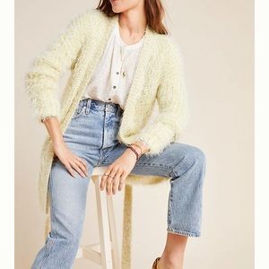 NWT Anthropologie Larkin Shimmer Cardigan